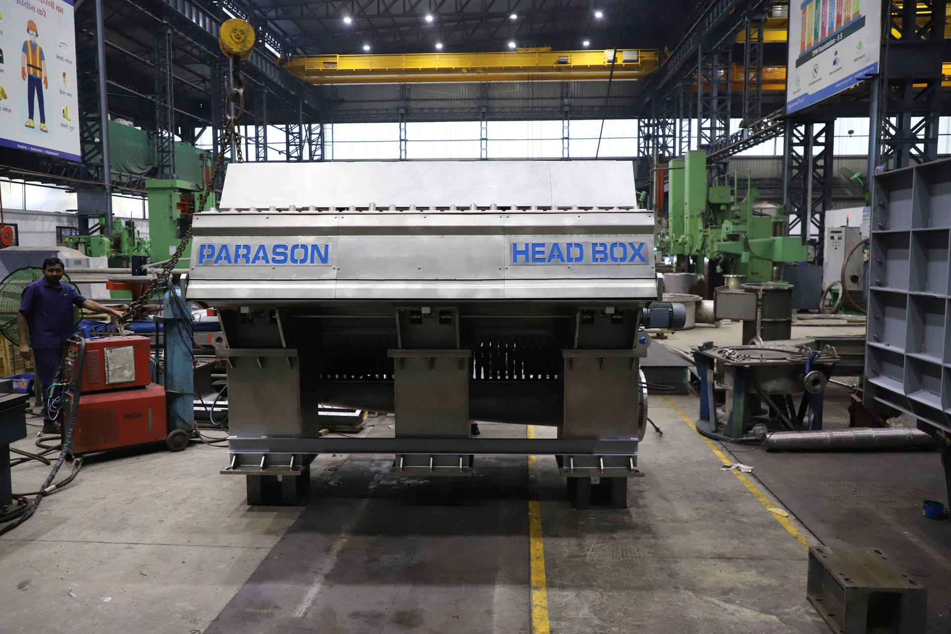 Hydraulic Headbox - Complete Setup